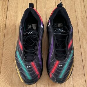 Nike Air Max 720 neon streaks women’s 8